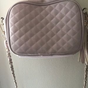 Pink Charlotte Rousse crossover bag